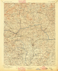 Hickory 1895 topographic map thumbnail