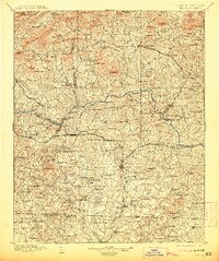 Hickory 1895 topographic map thumbnail