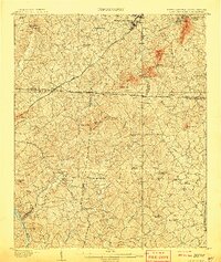 Kings Mountain 1908 topographic map thumbnail