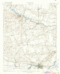Kinston 1916 topographic map thumbnail