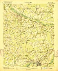 Kinston 1916 topographic map thumbnail
