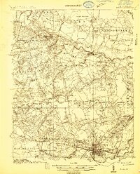 Kinston 1914 topographic map thumbnail