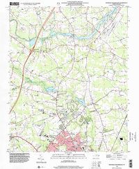 Winstead Crossroads 1998 topographic map thumbnail