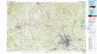 Winston-Salem 1984 topographic map thumbnail