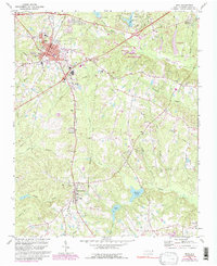 Apex 1974 topographic map thumbnail