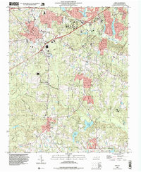 Apex 1993 topographic map thumbnail