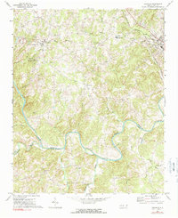 Aquadale 1971 topographic map thumbnail