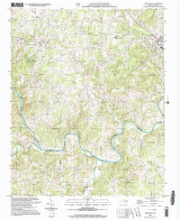 Aquadale 2002 topographic map thumbnail