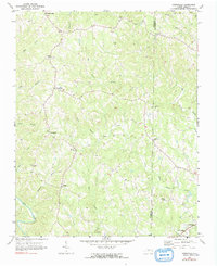 Ayersville 1971 topographic map thumbnail