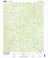 Ayersville 1996 topographic map thumbnail