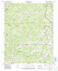Bald Creek 1939 topographic map thumbnail