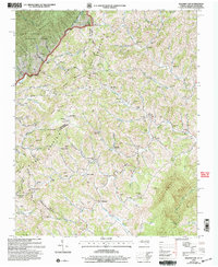 Baldwin Gap 2003 topographic map thumbnail