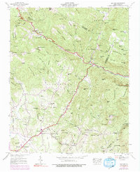 Bat Cave 1946 topographic map thumbnail