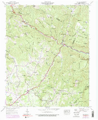 Bat Cave 1946 topographic map thumbnail