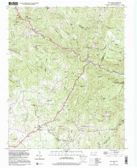 Bat Cave 1997 topographic map thumbnail