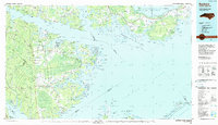 Bayboro 1985 topographic map thumbnail