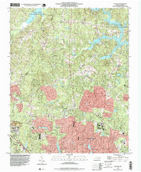 Bayleaf 1993 topographic map thumbnail