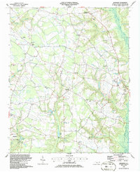 Bearskin 1986 topographic map thumbnail