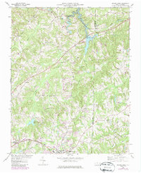 Belews Creek 1969 topographic map thumbnail
