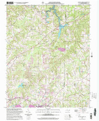 Belews Creek 2000 topographic map thumbnail