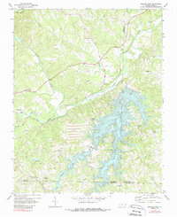 Belews Lake 1971 topographic map thumbnail