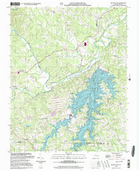 Belews Lake 2000 topographic map thumbnail