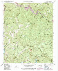 Big Ridge 1946 topographic map thumbnail