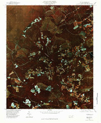 Bolivia 1980 topographic map thumbnail