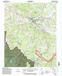 Boone 1994 topographic map thumbnail