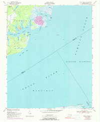 Broad Creek 1951 topographic map thumbnail