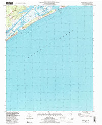 Browns Inlet 1997 topographic map thumbnail