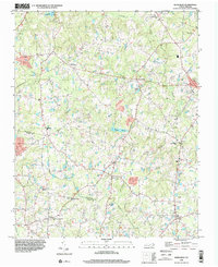 Bunn West 1998 topographic map thumbnail