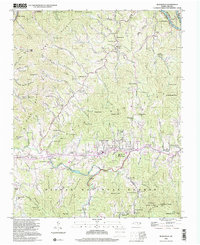 Burnsville 1998 topographic map thumbnail