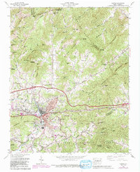 Canton 1967 topographic map thumbnail