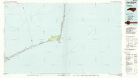 Cape Hatteras 1985 topographic map thumbnail
