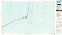 Cape Hatteras 1985 topographic map thumbnail