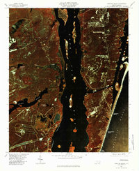 Carolina Beach 1980 topographic map thumbnail