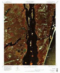 Carolina Beach 1980 topographic map thumbnail