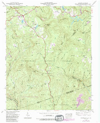 Cashiers 1946 topographic map thumbnail