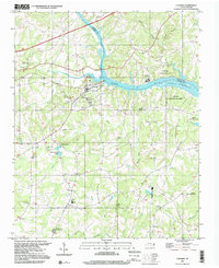 Catawba 1997 topographic map thumbnail