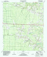 Freeman 1986 topographic map thumbnail