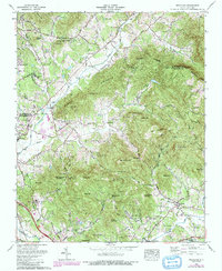 Fruitland 1965 topographic map thumbnail