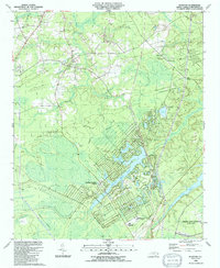 Funston 1990 topographic map thumbnail
