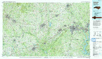 Gastonia topographic map thumbnail