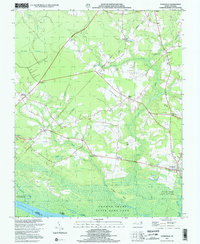 Gatesville 2000 topographic map thumbnail