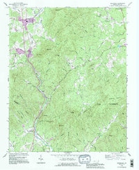 Glenwood 1993 topographic map thumbnail