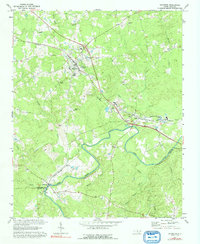 Goldston 1970 topographic map thumbnail