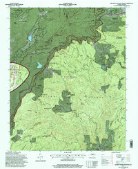 Grandfather Mountain 1994 topographic map thumbnail