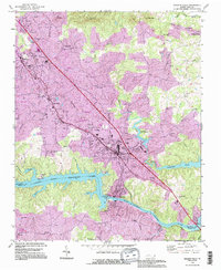 Granite Falls 1993 topographic map thumbnail