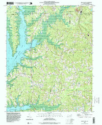 Green Level 1993 topographic map thumbnail
